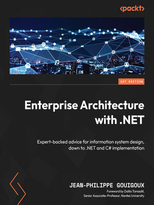 cover image of Enterprise Architecture with .NET